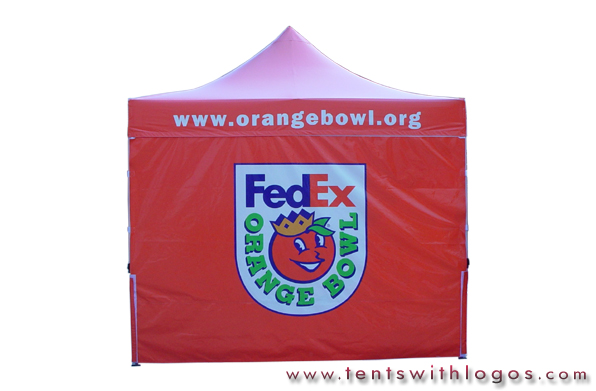 10 x 10 Pop Up Tent - FedEx Orange Bowl